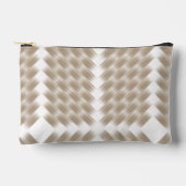 Pochette À Accessoires Un triangle blanc équilatéral centré sur une plain (Recto)