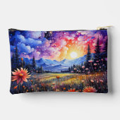 Pochette À Accessoires Une belle illustration du ciel nocturne (Verso)