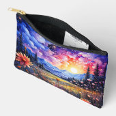 Pochette À Accessoires Une belle illustration du ciel nocturne (Ouvrir)