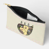 Pochette À Accessoires Une fleur à l'intérieur (Ouvrir)