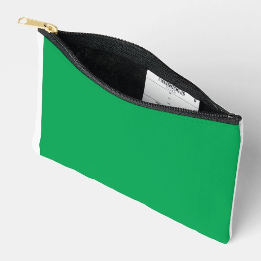 Pochette À Accessoires Une fougère verte luxuriante avec délicatesse et f (Ouvrir)