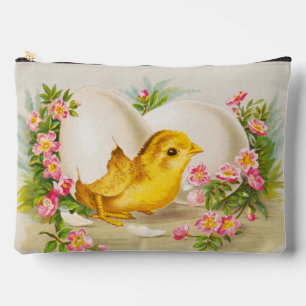 Pochette À Accessoires "Une offrande de Pâques" Carte victorienne ancienn