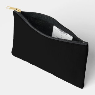 Pochette À Accessoires Une pleine lune blanche brille brillamment contre 
