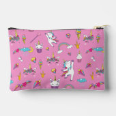 Pochette À Accessoires Unicorn Fan Club pattern Pink (Verso)