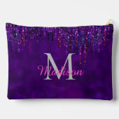 Pochette À Accessoires Unicorn rose mou Déchets de Parties scintillant mo (Verso)