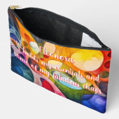 Pochette À Accessoires Univers Fractal - Fabulous Chaos Grand Pouch (Ouvrir)