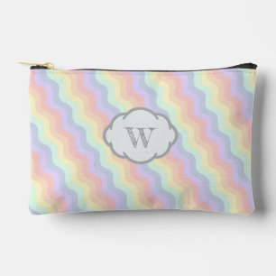 Pochette À Accessoires Vagues arc-en-ciel pastel