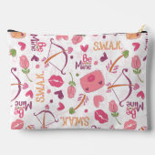 Pochette À Accessoires Valentines roses mignonnes (Verso)