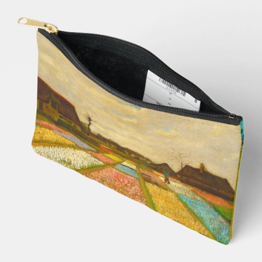Pochette À Accessoires Van Gogh Flower Beds & Farmhouse en Provence (Ouvrir)