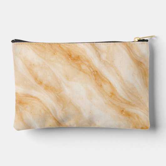 Pochette À Accessoires Vanilla Milkshake Marble Texture (Verso)
