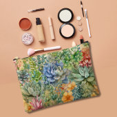 Pochette À Accessoires Variété de Succulentes