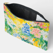Pochette À Accessoires Vase Bleu Impressionniste (Ouvrir)