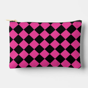 Pochette À Accessoires Vérificateurs roses chauds
