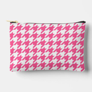 Pochette À Accessoires Vérification de la position de base rose et blanc