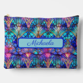 Pochette À Accessoires Verre coloré Vibrant Personnalisé (Recto)