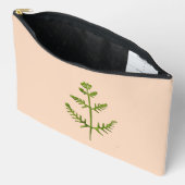 Pochette À Accessoires vert de printemps (Ouvrir)