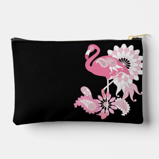 Pochette À Accessoires Vibes de Flamant rose uniquement Flamant rose rose (Verso)