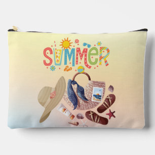 Pochette À Accessoires Vibes d'été Grand Pouch