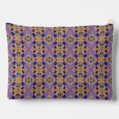 Pochette À Accessoires Victoria Violet Incrustation sur Or (Verso)