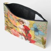 Pochette À Accessoires Victorian Lady Woman Fun Carriage (Ouvrir)