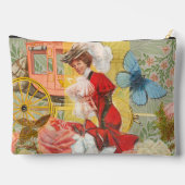 Pochette À Accessoires Victorian Lady Woman Fun Carriage (Verso)
