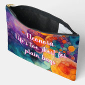 Pochette À Accessoires Vie fragile - Débit solaire volumineux (Ouvrir)