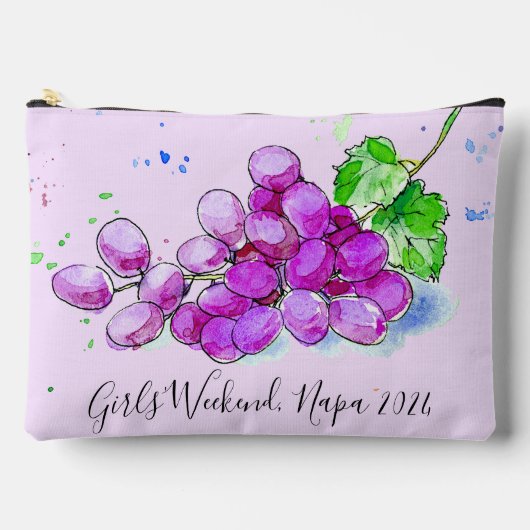 Pochette À Accessoires Vin Dégustation Vineyard Girs Weekend (Recto)