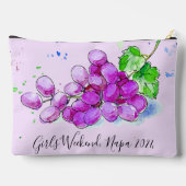 Pochette À Accessoires Vin Dégustation Vineyard Girs Weekend (Verso)
