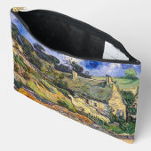 Pochette À Accessoires Vincent Van Gogh - Chalets de chaume à Cordeville (Ouvrir)