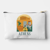Pochette À Accessoires Vintage Athènes Grèce Voyage - Parthenon (Verso)