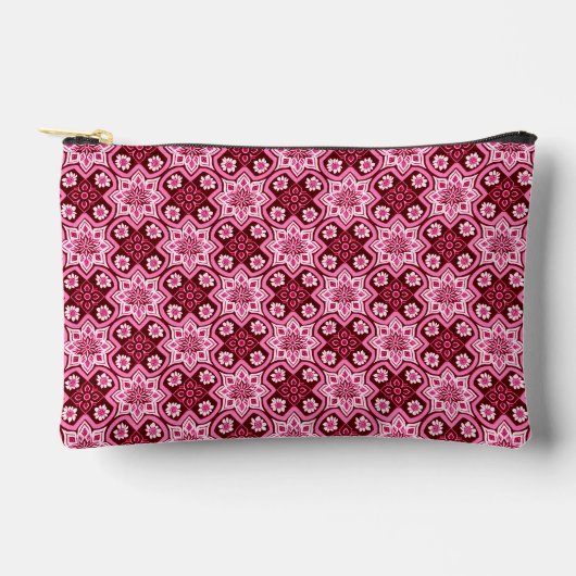 Pochette À Accessoires Vintage Boho Chic Floral (Recto)