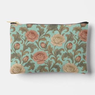 Pochette À Accessoires Vintage Botanical Rose