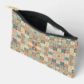 Pochette À Accessoires Vintage, patchwork, paré (Ouvrir)