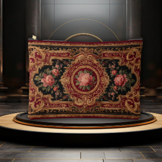 Pochette À Accessoires Vintage Victorian Design