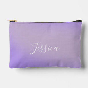 Pochette À Accessoires Violet varié personnalisé
