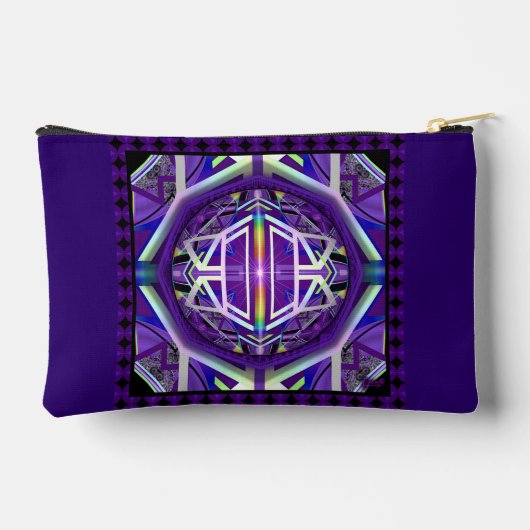 Pochette À Accessoires violet w3 (Verso)