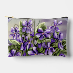 Pochette À Accessoires violettes dans un bocal de lune