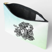 Pochette À Accessoires Virgo The Virgin Zodiac Mint Green (Ouvrir)