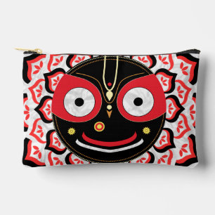 Pochette À Accessoires Visage de Lord Jagannath Chakra Divinité hindoue