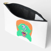 Pochette À Accessoires visage monstre (Ouvrir)