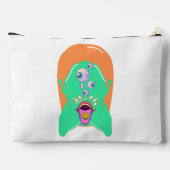 Pochette À Accessoires visage monstre (Verso)