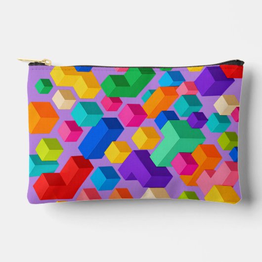 Pochette À Accessoires Vivid Blockscape (Recto)