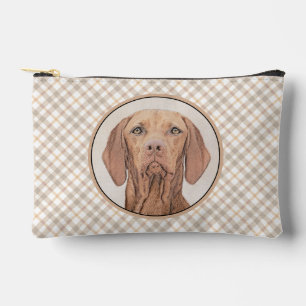 Pochette À Accessoires Vizsla Peinture Golden Rust Cute Original Chien Ar