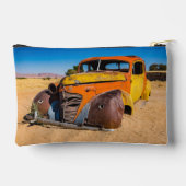 Pochette À Accessoires Voiture ancienne et abandonnée à Solitaire, Namibi (Verso)