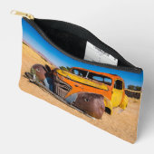 Pochette À Accessoires Voiture ancienne et abandonnée à Solitaire, Namibi (Ouvrir)