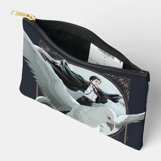 Pochette À Accessoires Vol Anime HARRY POTTER™ avec Buckbeak (Ouvrir)