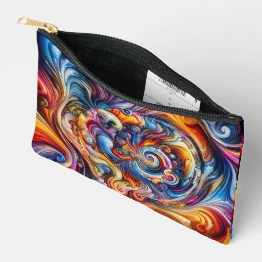 Pochette À Accessoires Vortex couleur dynamique (Ouvrir)