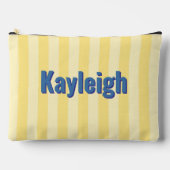 Pochette À Accessoires Voyage de bachelorette côtière jaune (Recto)