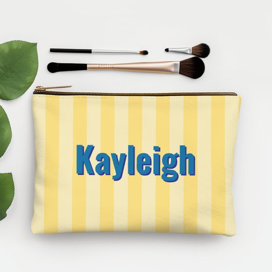 Pochette À Accessoires Voyage de bachelorette côtière jaune