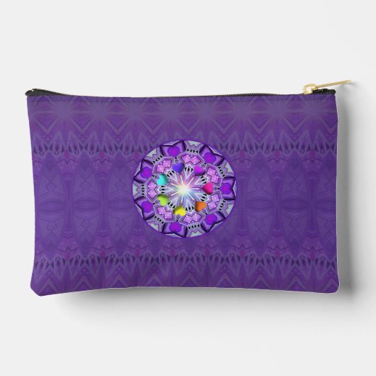 Pochette À Accessoires W2 pourpre (Verso)